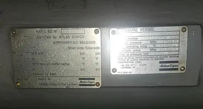USED 1990 ATLAS COPCO ZR5-62