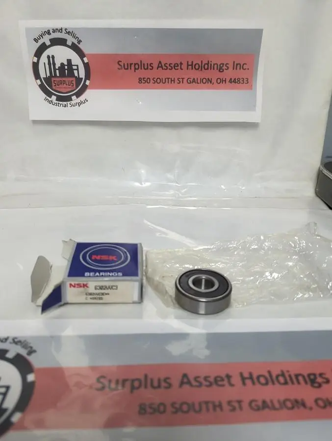 New | in-Stock NSK 6302VVC3 Industrial Controls Ohio US | Surplus Asset Holdings #1295386