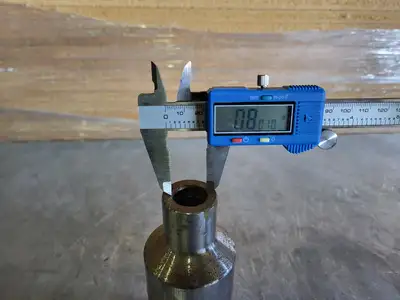 Concentric Swage Nipple, 2"x1", WPL6, Sch. 160