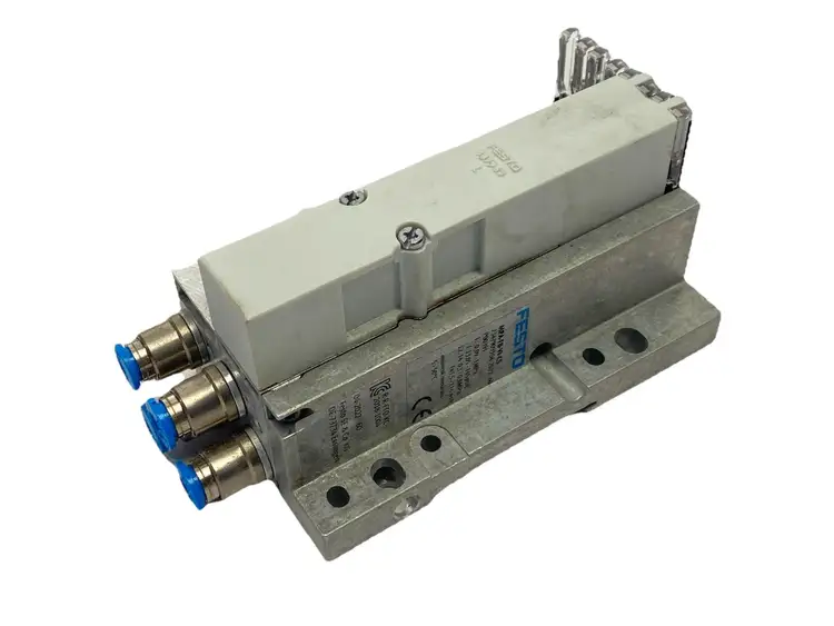 Used FESTO SUB BASE W/ VMPA2-FB-EMG-4 MODULE VMPA-EPR PLATE 537962 Miscellaneous MRO | Maverick Industrial Sales #1121809
