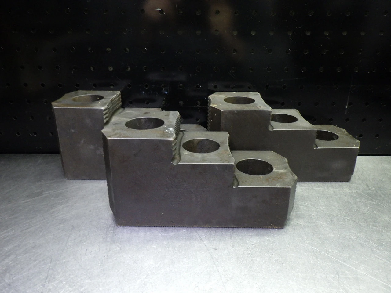 H&R 3/32" 2 Step Reversable Hard Jaw Set QTY3  BB-630-RJ (LOC972B)