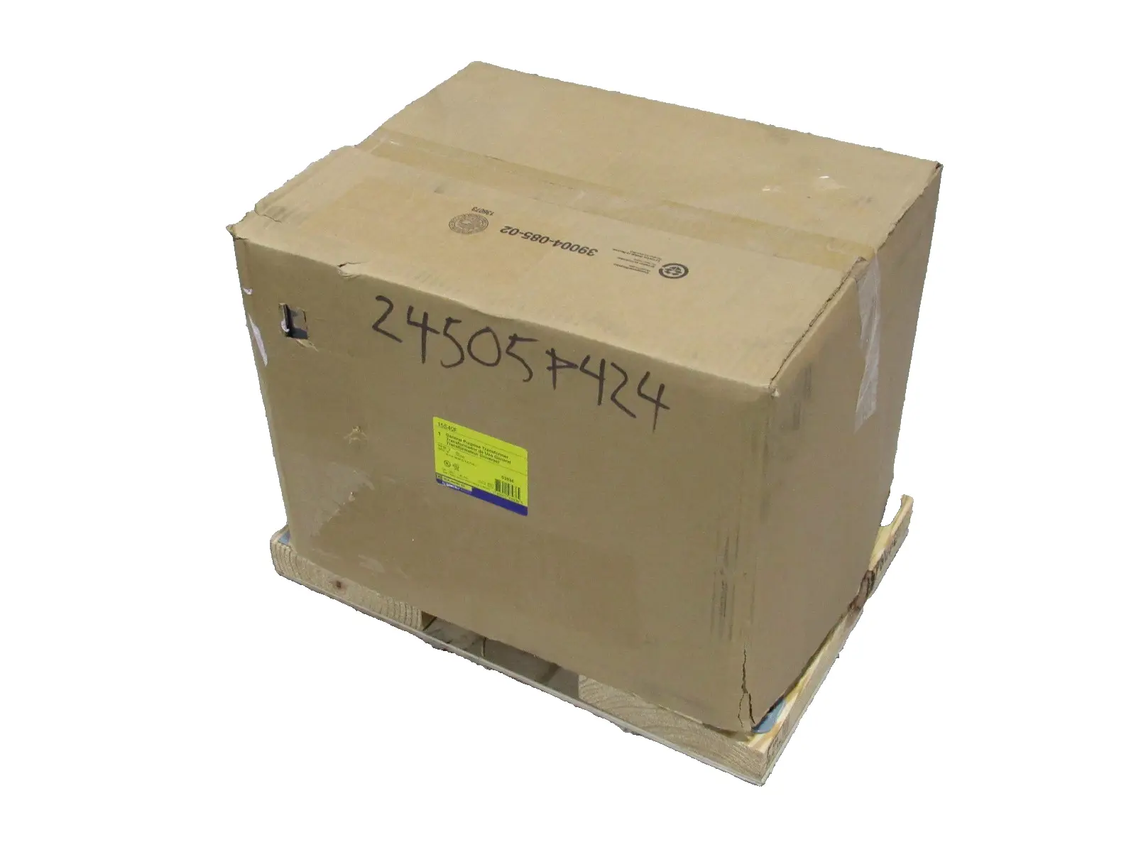 NEW SQUARE D 15S40F TRANSFORMER 480V PRI 120/240V SEC
