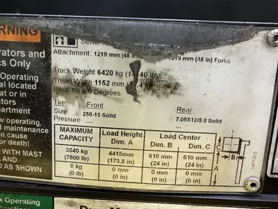 Used 2016 HYSTER H80FT Misc Forklifts Minnesota US | Birnstengel Equipment #1550237