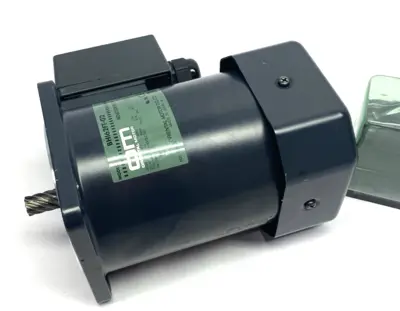 Used Oriental Motor Induction Motor, 400W 1/4HP, Pinion Shaft w/ Capacitor A.C. Motors Michigan US | Maverick Industrial Sales #1397766