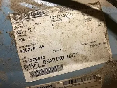 Valmet Sunds JC-01 Refiner Bearing Assembly