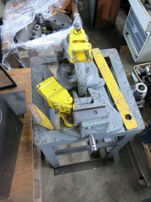 Roper Whitney Pexto No. 455 Combination Angle Iron Shear, Notcher, Bender