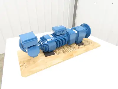 Demag Crane KBS 80 B12F Gear Motor 265/460V 3PH DFV41DL OEL:0.7L/ B5.0-30-0-6.44