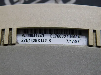 USED FISHER CONTROLS CL7663X1-BA14
