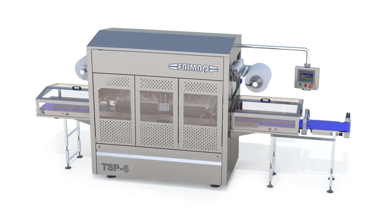 Frimaq Model TSP-6 Clamp Automatic Tray Sealing Machine