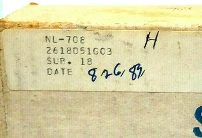 NEW WESTINGHOUSE 2618D51G03 PC BOARD NL-708