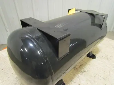 12.2 Gal NEW Steel Compressed Air Tank Powder Coated  12" Dia 27" Long 150 PSI