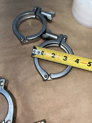 (2) SCC Spring Clamp Screw Tight Twist Lock +(18) Other Asst. Clamps