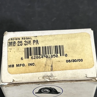 NEW MB KMB25-3/4PA