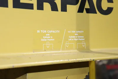 Enerpac 25 Ton H Frame Press