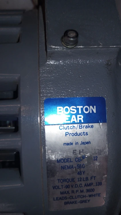 Used Boston Gear Incom CBC56-12 Motors (misc) Arizona US | ASSET CONVERSION SPECIALISTS, INC. #307516