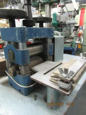 N Ferrara 2-HI, 2″ x 4″ Power Precision Rolling Mill for Plate