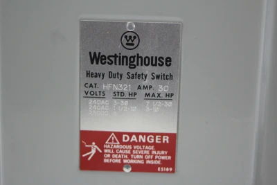 New | in-Stock Westinghouse HFN321 Disconnects California US | Davliegogo LLC #1707029