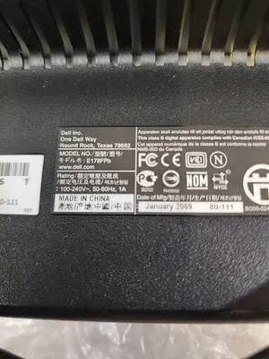 DELL MONITOR E178FPB