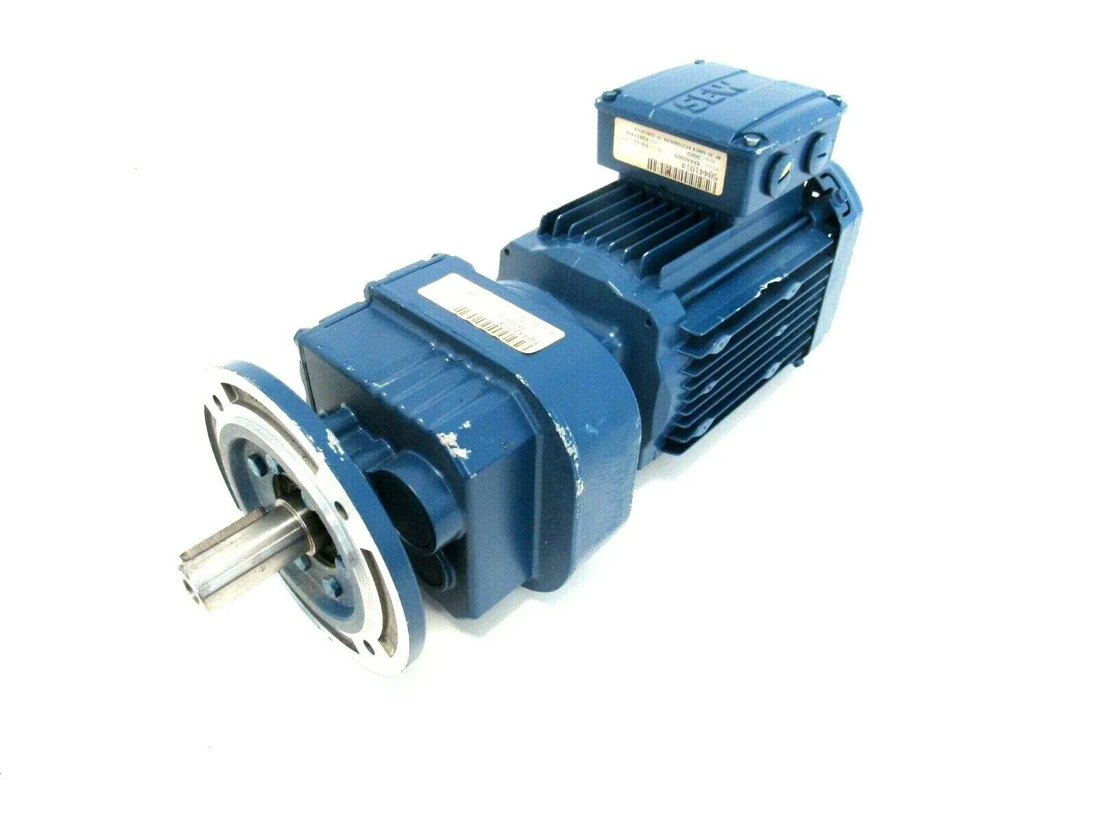 NEW SEW EURODRIVE RF27DRE80M4/TF GEARMOTOR 15.63:1 230/460V