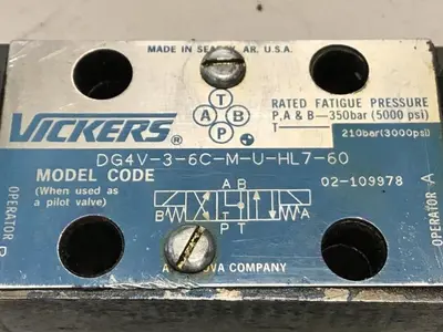USED VICKERS DG4V-3-6C-M-U-HL7-60