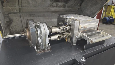 8" Wide Scheer Bay Pelletizer, Model A08, 15 HP
