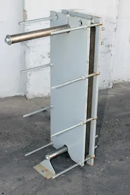 SPC7850  Heat Exchanger 50 sq.ft. API Heat Scmidt-Bretten plate heat exchanger, Stainless Steel Contact Parts