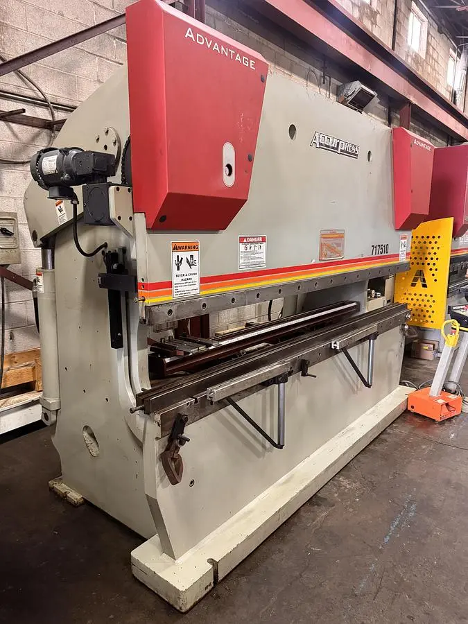 Used 2010 ACCURPRESS 717510 Press Brakes Ontario CA | Trader Machinery Inc #1283619