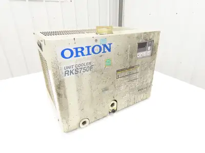 Orion RKS750F Chiller Unit Cooler 200V 3Ph 2.20kW R-407C Air & Water Cooled
