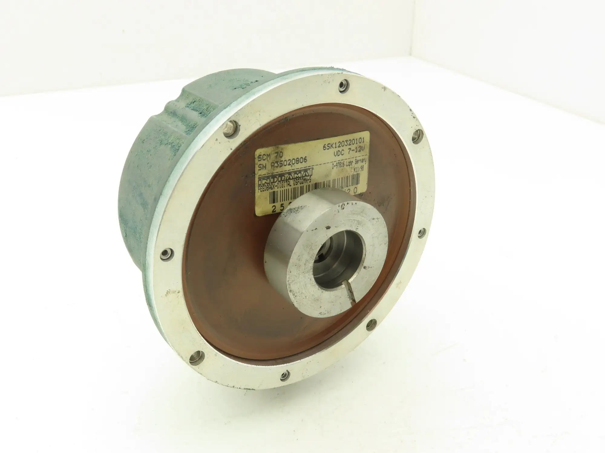 Indramat DSF02MN-S Type 6 Digital Encoder 7-12VDC D-97816 SCM 70 6SK120320101