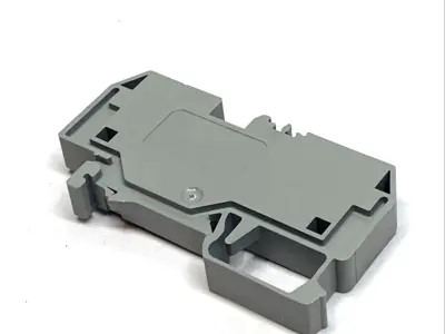 USED WAGO DIN RAIL TERMINAL BLOCK 2-CONDUCTOR 10MM² 57A