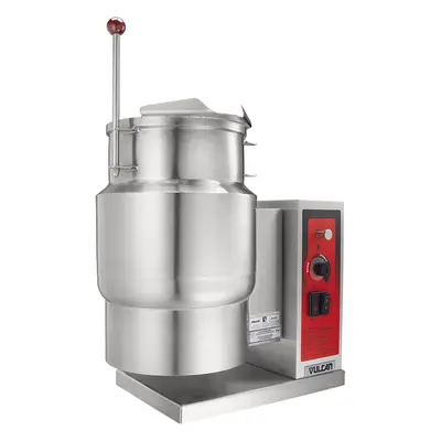 Vulcan K6ETT 6 Gal. Steam Kettle - Manual Tilt, 2/3 Jacket, 208v/1ph