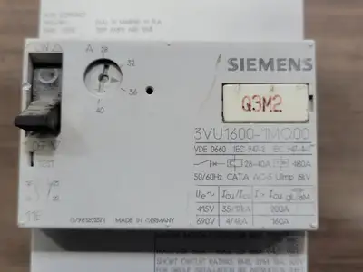 USED SIEMENS 3VU1600-1MQ00