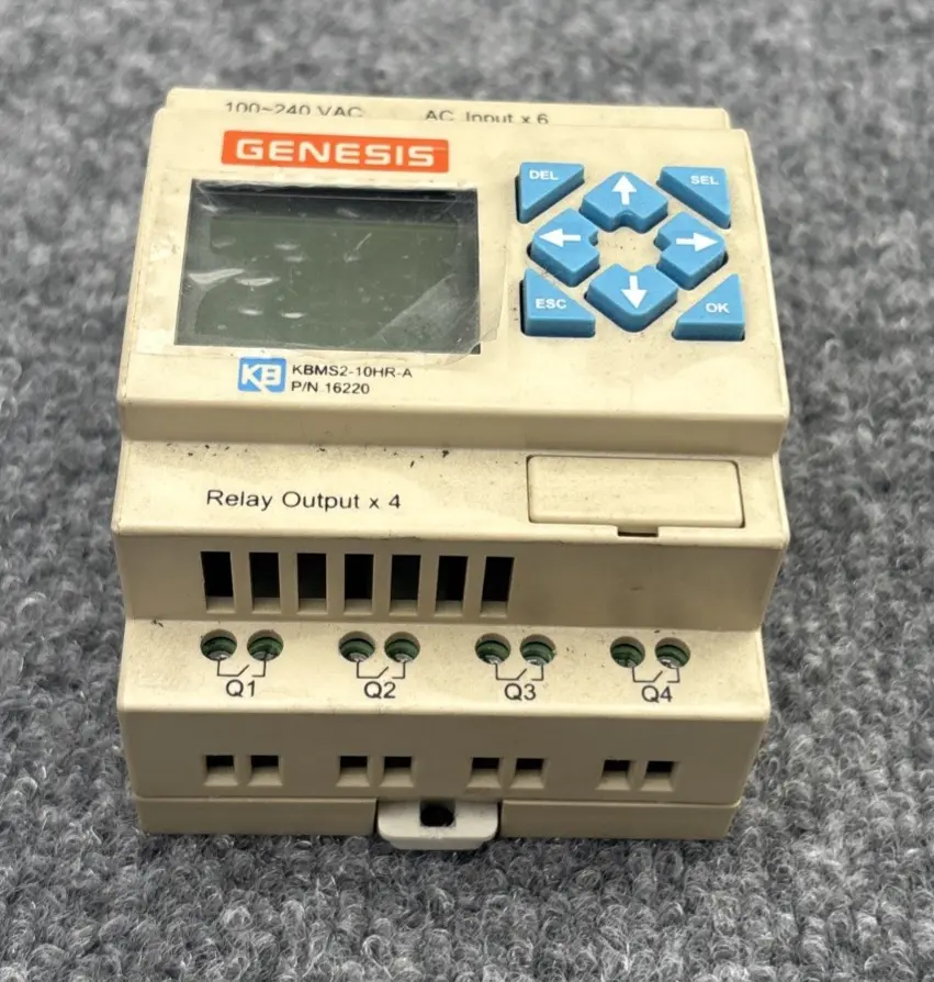 Used KB Genesis KBMS2-10HR-A Programmable Logic Controllers California US | Davliegogo LLC #1706234