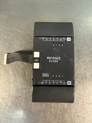Keyence KV-E8X Compact PLC Input Expansion Mod Unit 8-Point (7.2.3)