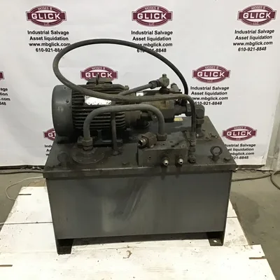 Hydraulic power unit with a Vickers Pvb6 RSY 20-CM11-JA-S7