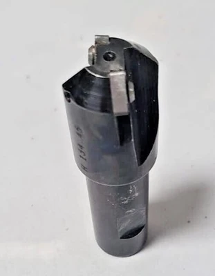 ROUSE 1" DIA INDEXABLE END MILL H-134-45 3/4 SHANK 2 FL Carbide INSERTS