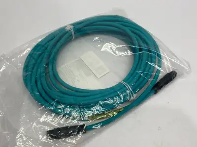 NEW BRAD WOODHEAD MOLEX ETHERNET CABLE M12 4P D-CODED E11A06004M080