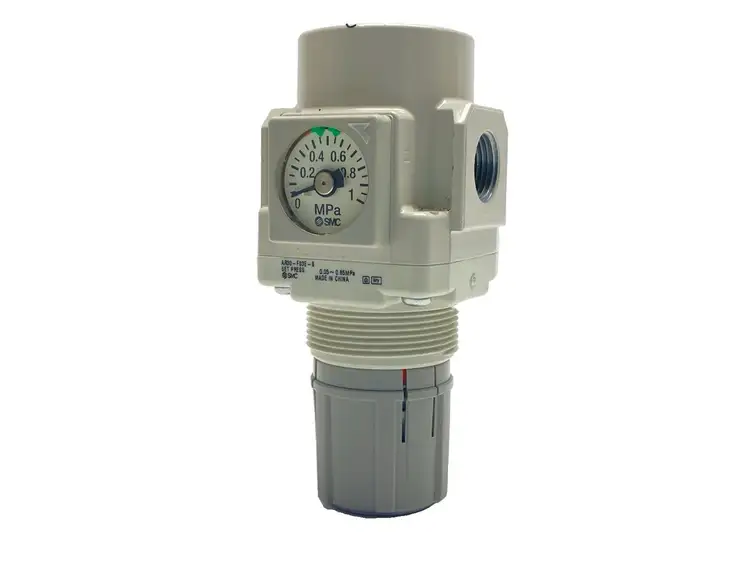Used SMC Pneumatic Pressure Regulator Air Pressure Regulators Michigan US | Maverick Industrial Sales #1389546