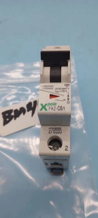 Used Moeller FAZ-C6/1 XPole Circuit Breakers Arizona US | ASSET CONVERSION SPECIALISTS, INC. #1181220