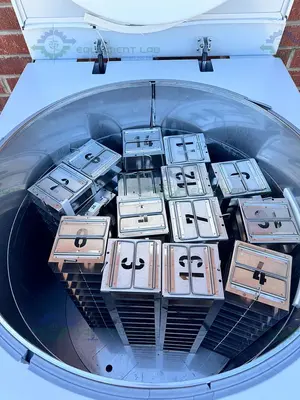 USED THERMO SCIENTIFIC CRYOPLUS 3 AUTOFILL CRYOGENIC STORAGE 120V