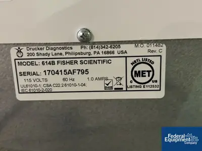 USED Fisher Scientific Fisher Scientific Horizon Centrifuge, model 614B