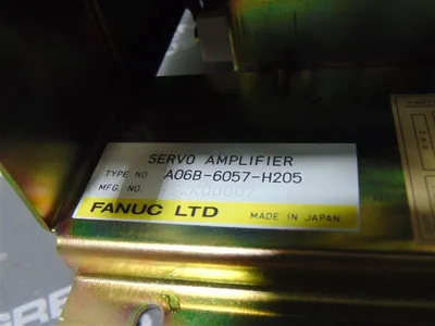 Fanuc A06B-6057-H205 Servo Amplifier Unit A16B-1200-0680/03A Top Board Used