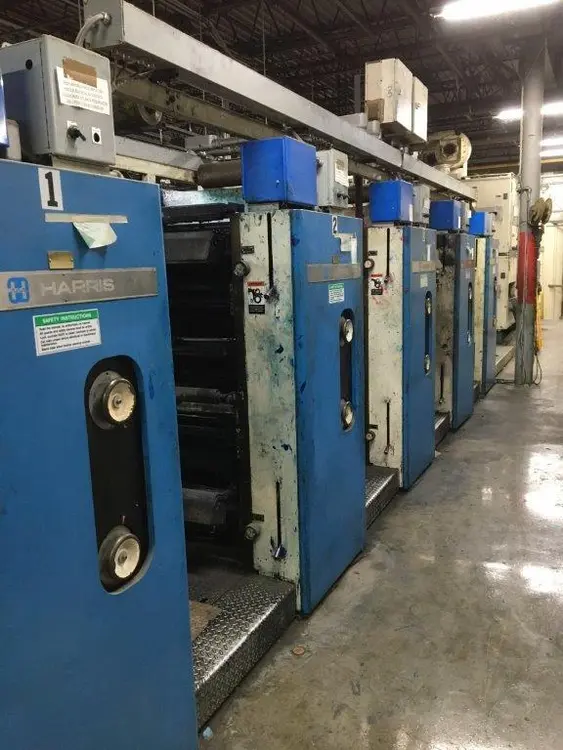 Used HARRIS M120 Miscellaneous Printing & Paper Equipment Illinois US | Machinery Solutions Group, Inc. #404933