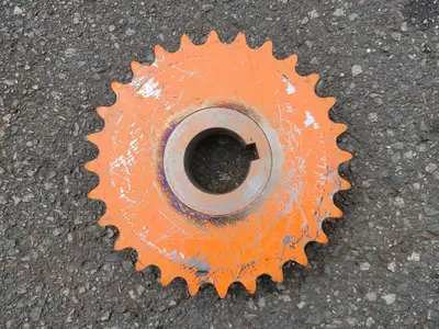 Roller Chain Sprocket 100B28215T, Size 100, 28 Teeth