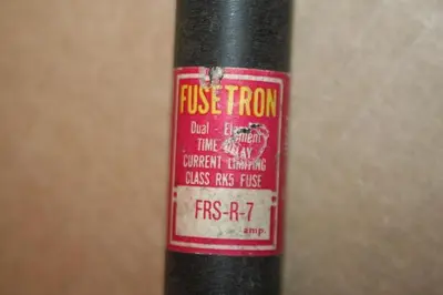 USED FUSETRON FRS-R-7