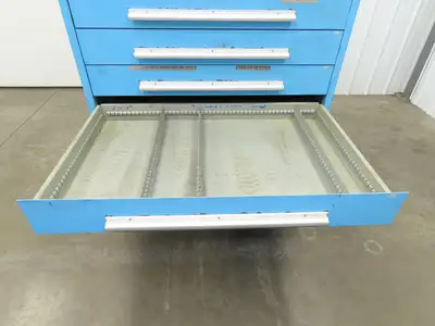 Nu-Era Modular Tool Storage Cabinet 9 Drawer 45x28x61" Stanley Vidmar Lista