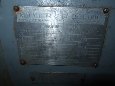 Used MARATHON ELECTRIC VE584TDC38 A.C. Motors Ohio US | Aucto #1394665