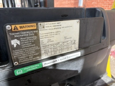 Used 2017 HYSTER H80FT Misc Forklifts Texas US | 4K Lift Co #1502979