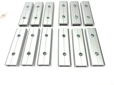 New | in-Stock Simplimatic Conveyor Guide Rail Connecting Sleeve, Aluminum 12-PACK Conveyor Parts Michigan US | Maverick Industrial Sales #1395313