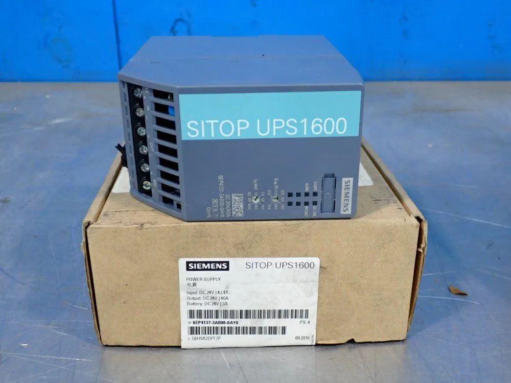 Used SIEMENS 6EP41373AB000AY0 Uninterruptible Power Supplies Ohio US | HGR 24 #907460